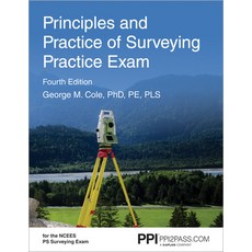 Ppi Principles and Practice of Surveying Practice Exam 4th Edition (Paperback) - Comprehensive Prac... Paperback, Professional Publications Inc