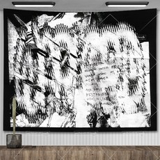 벽걸이 배경 장식 포스터 태피스트리 침실 333 블레이드 힙합 앨범 아트 파티 음악, BGT8209, 95X73CM, 1개