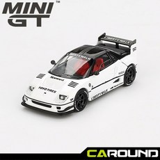 미니지티(953) 1:64 마쯔다 AZ-1 Liberty Walk LB40 화이트 - 2024 도쿄 오토살롱 (TAS 2024), 1개, 953