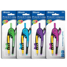 Hand2mind Student Math 기하학 나침반 그린 기하학 수학 제도를 위한 정밀 도구 (10개 팩)