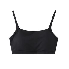 I'M MONG 女款天絲莫代爾瑜珈皮拉提斯運動服 背後無帶內襯胸墊背心 Hogyin