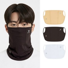 비티알 비티알 공용 여름 발수 냉감 골프 쿨마스크 BSC404FA4U, BEIGE, FREE, BEIGE