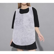 부직포 위생 일회용 앞치마 업소용 식당 손님용 위생 에이프런 100매 LMCF-0081, 화이트