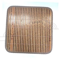 대나무 소재 사각 방석 여름용 통풍 시원한 의자 방석 사무실 자동차 좌석 쿨링, 상세페이지 참조