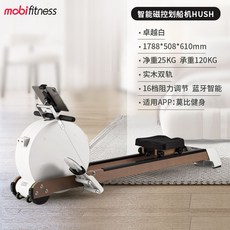 로잉머신 홈트 근력장비 카누 카약 노젓는 운동 조정기구, 엑설런트 화이트  수직보관