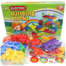 電動齒輪積木 8002 電動齒輪轉轉積木 百變益智兒童積木, 一盒入