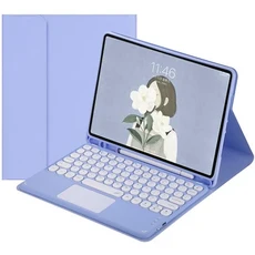 삼성 갤럭시 탭 S10 FE X520 인치 A9 Plus + Lite 용 키보드 케이스, 01 Tab S6 Lite 2024-22, 05 Purple