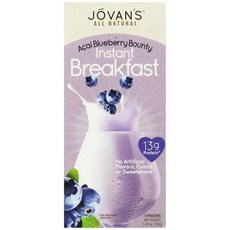 Jovan's All Natural Instant Breakfast Acai Blueberry 5.29 Ounce, 1개, 150g