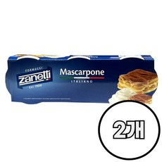 코스트코 자네티 마스카르포네 /냉장 크림치즈 개별포장, 2개, 750g