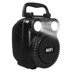 Ottosing 휴대용 블루투스 스피커 내장 휴대폰 스탠드 6000mAh 10시간 재생 시간 듀얼 LED 캠핑/하이킹/가정용 Type-C 고속 충전 지원 325735, Ottosing 휴대용 블루투스 스피커, 내장 휴대폰