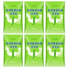 康思嘉 高速管道疏通泡泡粉, 1個, 高速疏通劑泡泡粉-6袋/80g【超值裝】