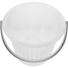 비상 물통 가정용 세차 비치용 플라스틱 양동이 걸레, Transparent