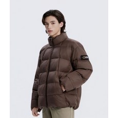 NATIONALGEOGRAPHIC N254UPD903 오록스 스탠드넥 퀼팅 패딩 점퍼 BROWN