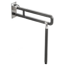 坐便扶手架 马桶支撑架 馬桶扶手架 马桶扶手起身器 馬桶通用 坐便扶手架 馬桶輔助器 老人馬桶扶手 馬桶輔助, 1個, 折疊馬桶扶手 有腿 -75CM