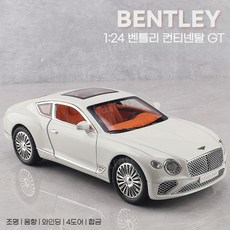 벤틀리 컨티넨탈 GT 합금 자동차모형, 자동차, F. 벤틀리 뮬산 골드, 1개