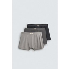 [국내발송] ZARA 남성 소프트 박서 브리프 3장 세트 - 기타 1054/401/555 415166