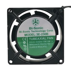 호환 대만 Bairui 3E-230B 8038 8cm 220V 금속 철 블레이드 고온 방지 축 팬, [02] Patch connector, [01] 고정, 02 Patch connector, 1개