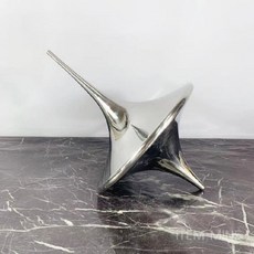 팽이 무한회전 토템 놀이 회전 인테리어, 2. 짧은 팽이  27x27x40cm