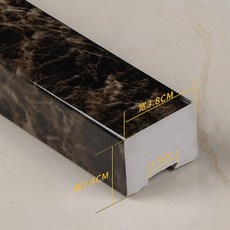 浴室擋水條 衛生間淋浴房阻水條 一字型防水隔水條, 1個, 120釐米（實心UV面防劃傷）備註顏色