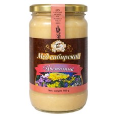 시베리아 꽃꿀 세계5대 명품꿀 러시아 알타이 토종 야생화 숙성 수입 자연산 벌꿀, 500g, 1개