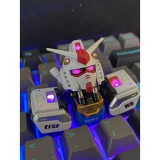 작은 메카닉 프라모델 머리 장식 / 키보드 꾸미기, 원본, 1개