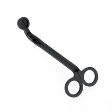 캔들 심지 트리머 가위 커터 라운드 코어 수제 도구, 1개, 2. 검정색