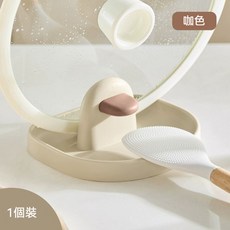 檯面立式鍋蓋架 鍋蓋勺子收納架, 1個, 【卡其色】1隻裝, 卡其色