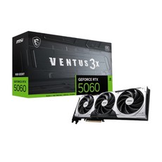 MSI GeForce RTX 5060 VENTUS 3X 顯示卡，高速GDDR7記憶體，光線追蹤技術