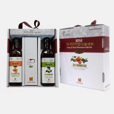 천연자연발효 300ml 2종선물세트(감식초 매실원액), 1세트