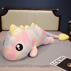 애착인형 공룡 여자친구선물 인형 대형 동물 바디필로우 모찌, B. 타이 다이 핑크 공룡, B. 길이 1미터 가격 대비 매우 우수