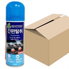 [도매로사]청개구리 에어컨히터 간편탈취220ml x1박스(20개)차량, 1, 1개