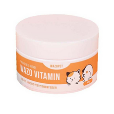 와조펫닥터리 와조 멀티비타플러스 60g 강아지 고양이 비타민 타우린 크랜베리