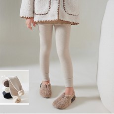 블링래빗 여아 9부 도톰 기모 스타킹 키즈 주니어 겨울 유아 아동 타이즈