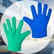 손장갑 녹색 청색 랜덤1개 손가락인형극장 흉내내기 창작놀이 구연동화 창의력향상 실내장난감 봉제완구