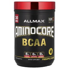 올맥스 BCAA AMINOCORE 8G 무설탕 탄수화물제로 파인애플 망고향 952g
