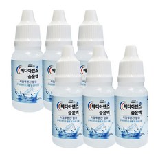 메디아렌즈 습윤액 드롭액 15ml, 6개