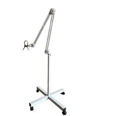 미용 스탠드 확대경 이동식 피부과 속눈썹 돋보기, 2. 흰색 (5.5kg 이하 이동 용이)