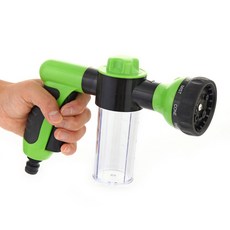 애완 동물 목욕 청소 개 샤워 고양이 고압 깍지 폼 정원 자동차 세척 8 in 1, 1)1 water gun