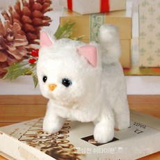 로봇강아지 애완봇 인공지능 ai 선물 지능형 음성 애완용 반려로봇, 퓨어 화이트 가필드, 1개