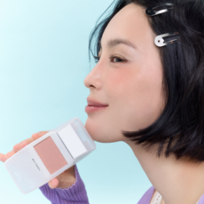 엔트로피 슬라이드 업 도우 치크 (12 Colors), 1개, D4 그레이프 시그널