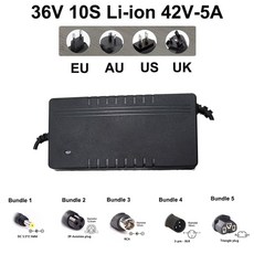 36V 48V 60V 72V 5A CHARGER 10S 13S 16S 20S LI ION BATTERY PA, 36V 10S Li-ion 5A_UK | 번들 2, UK, 1개