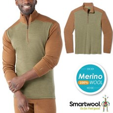 SmartWool 送 男 中厚保暖抗菌 半開襟長袖羊毛衛生衣 250gms 登山刷毛衣 內搭衣