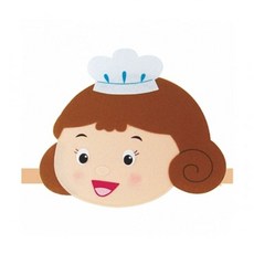 역할놀이 직업머리띠 요리사 청양토이+커머스연구소Shop, 빠른배송