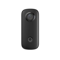 SJCAM C100 高清WIFI防水磁吸式微型攝影機 迷你相機, 1個, 黑色,無