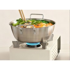 雙耳不鏽鋼湯碗 304不鏽鋼 大碗 帶蓋 拉麪鍋碗 螺螄粉專用 泡麪碗, 玻璃蓋（小號）, 1個