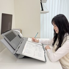 메르마 2단독서대 책받침대 높이조절독서대 책거치대 스터디대 필기대, 스페이스 그레이 60, 1개, 스페이스 그레이 60