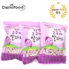 이천쌀로만든 자색고구마맛쌀과자(라이스스틱), 120g, 3개