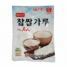 명식품본사 찹쌀가루 [중포장], 300g, 3개