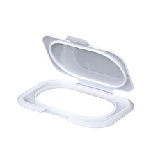 塑料濕巾翻蓋 紙巾盒蓋 防乾上蓋, 1個, 濕紙巾蓋(不含背膠)