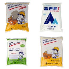 [시멘트] 몰탈시멘트 백시멘트 초속경방수시멘트 1.5kg 2kg 4kg 소포장, 04_쌍곰백시멘트 2kg, 1개